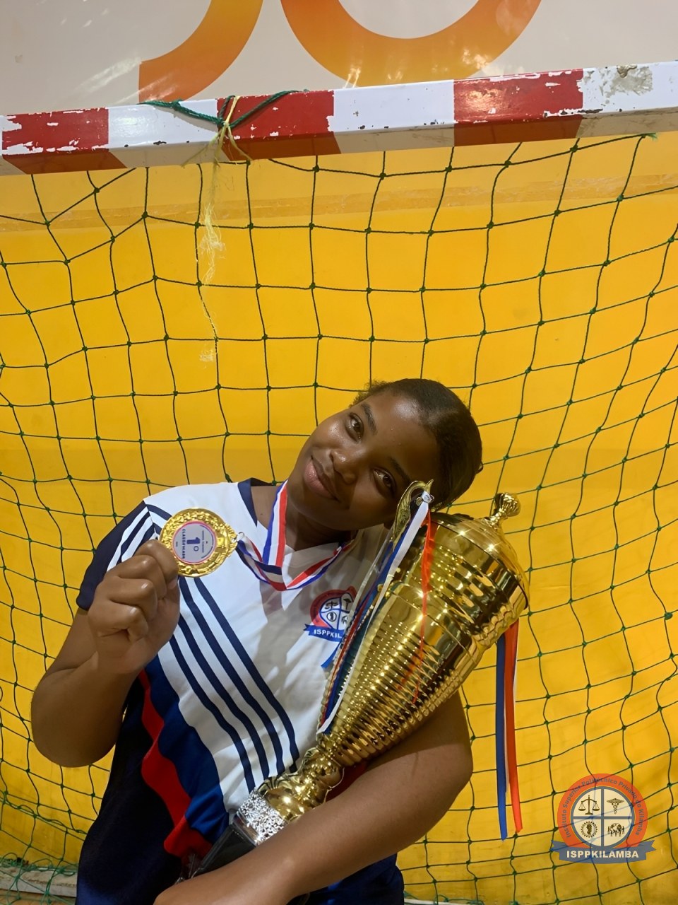 A Seleção de Andebol consagrada campeão do campeonato das Universidades realizada pela APDUL