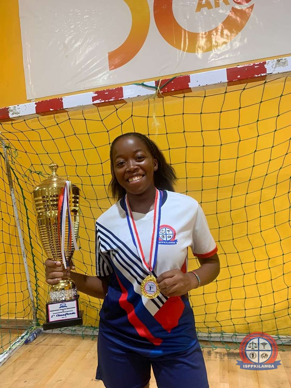 A Seleção de Andebol consagrada campeão do campeonato das Universidades realizada pela APDUL